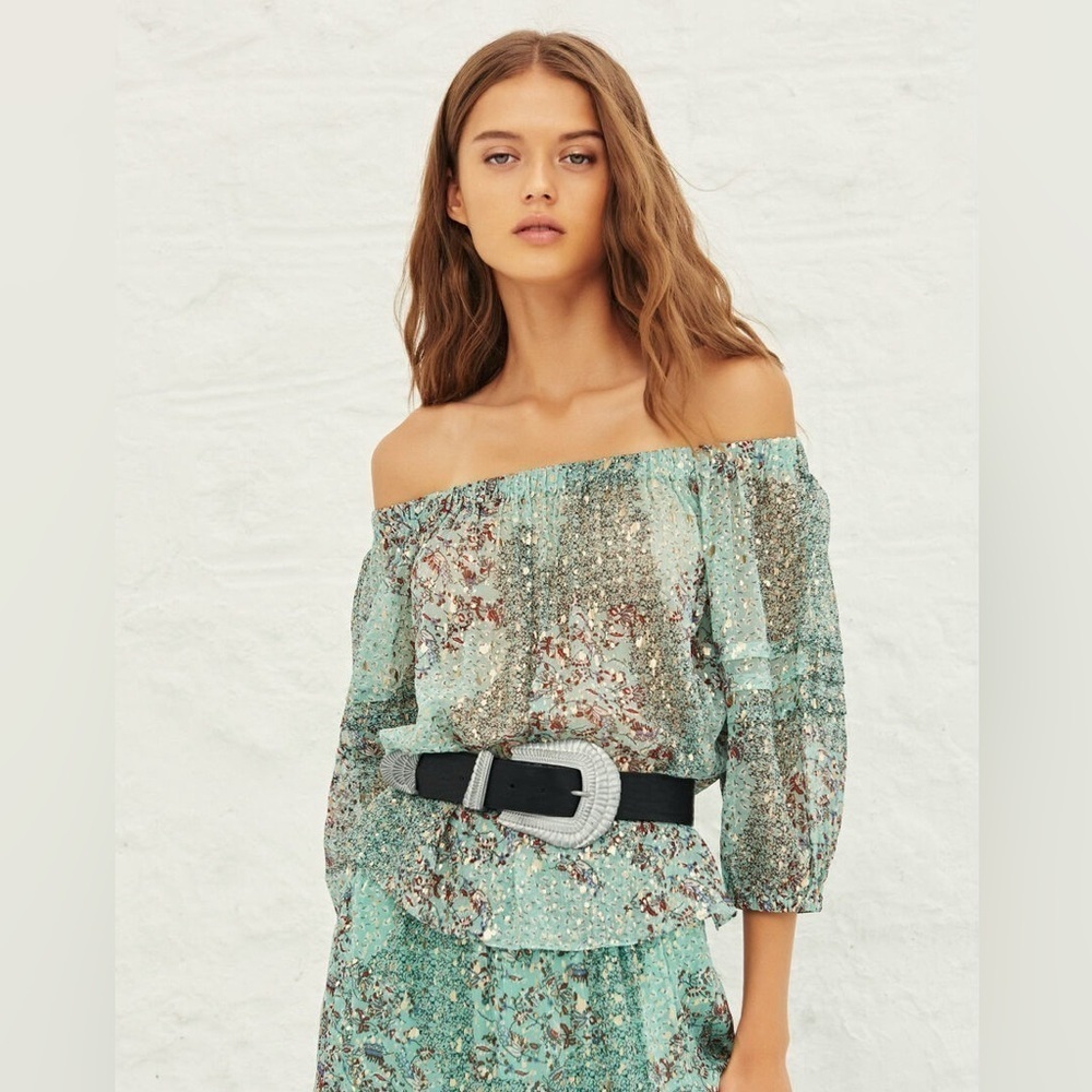 ba&sh Off Shoulder Olga Top NWT
